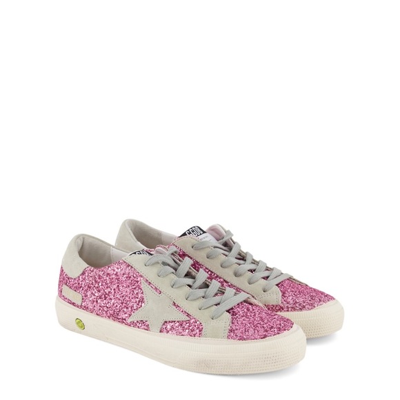 GOLDEN GOOSE Superstar May Pink Glitter Sneakers BRAND NEW - Picture 4 of 12